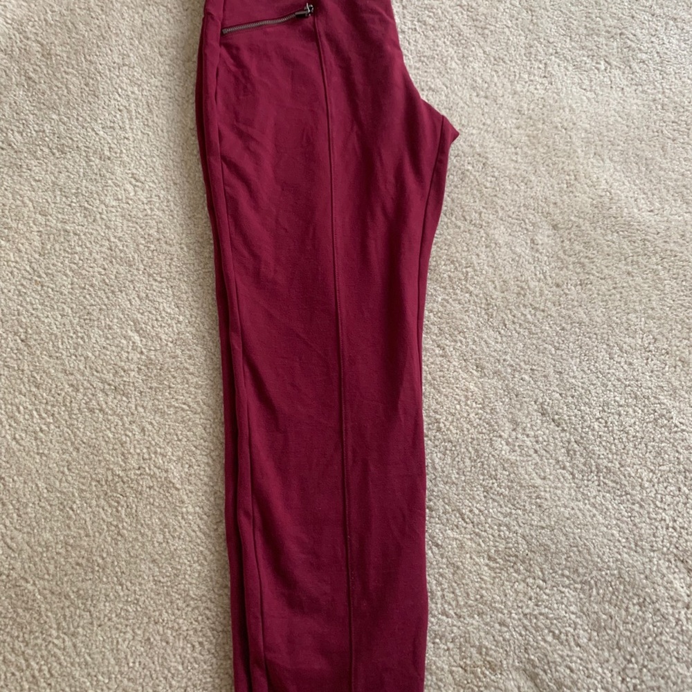 Maurices work pants -Maroon